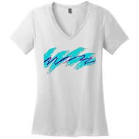 Millennials Geometric Nostalgia 90s Women's V-Neck T-Shirt