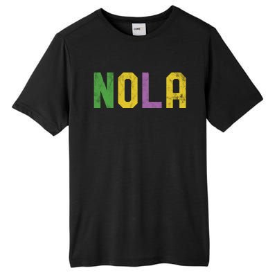 Mardi Gras Nola New Orleans Retro Party Gift Tall Fusion ChromaSoft Performance T-Shirt