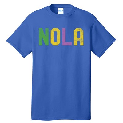 Mardi Gras Nola New Orleans Retro Party Gift Tall T-Shirt