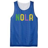 Mardi Gras Nola New Orleans Retro Party Gift Mesh Reversible Basketball Jersey Tank