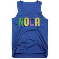 Mardi Gras Nola New Orleans Retro Party Gift Tank Top