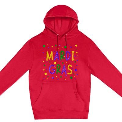 Mardi Gras Outfit Mardi Gras Carnival 2024 New Orleans Party Premium Pullover Hoodie