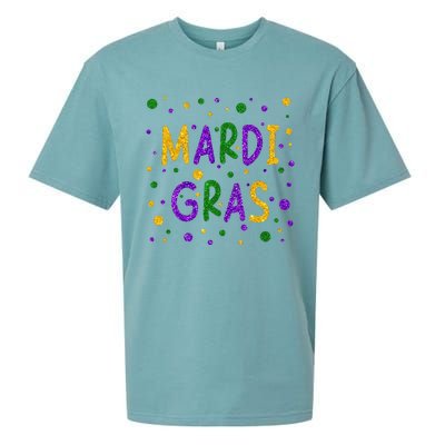 Mardi Gras Outfit Mardi Gras Carnival 2024 New Orleans Party Sueded Cloud Jersey T-Shirt