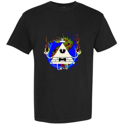 Mountain Gravity Oregon USA Adventure Awaits Falls Life Eye Garment-Dyed Heavyweight T-Shirt