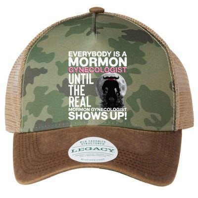Mormon Gynecologist Oddly Specific Weird Sarcastic Stupid Legacy Tie Dye Trucker Hat