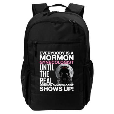 Mormon Gynecologist Oddly Specific Weird Sarcastic Stupid Backpack