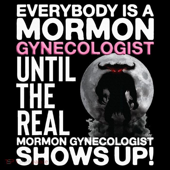 Mormon Gynecologist Oddly Specific Weird Sarcastic Stupid Drawstring Bag