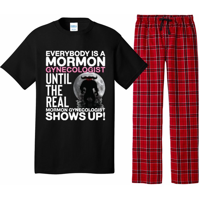 Mormon Gynecologist Oddly Specific Weird Sarcastic Stupid Pajama Set