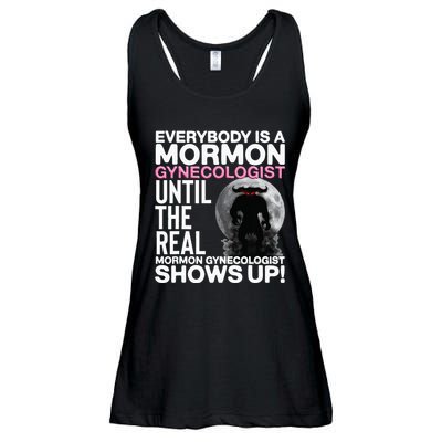 Mormon Gynecologist Oddly Specific Weird Sarcastic Stupid Ladies Essential Flowy Tank