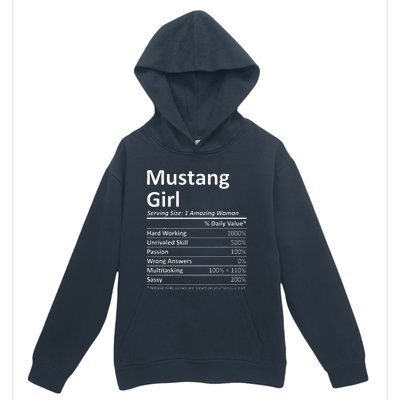 Mustang Girl Ok Oklahoma Urban Pullover Hoodie