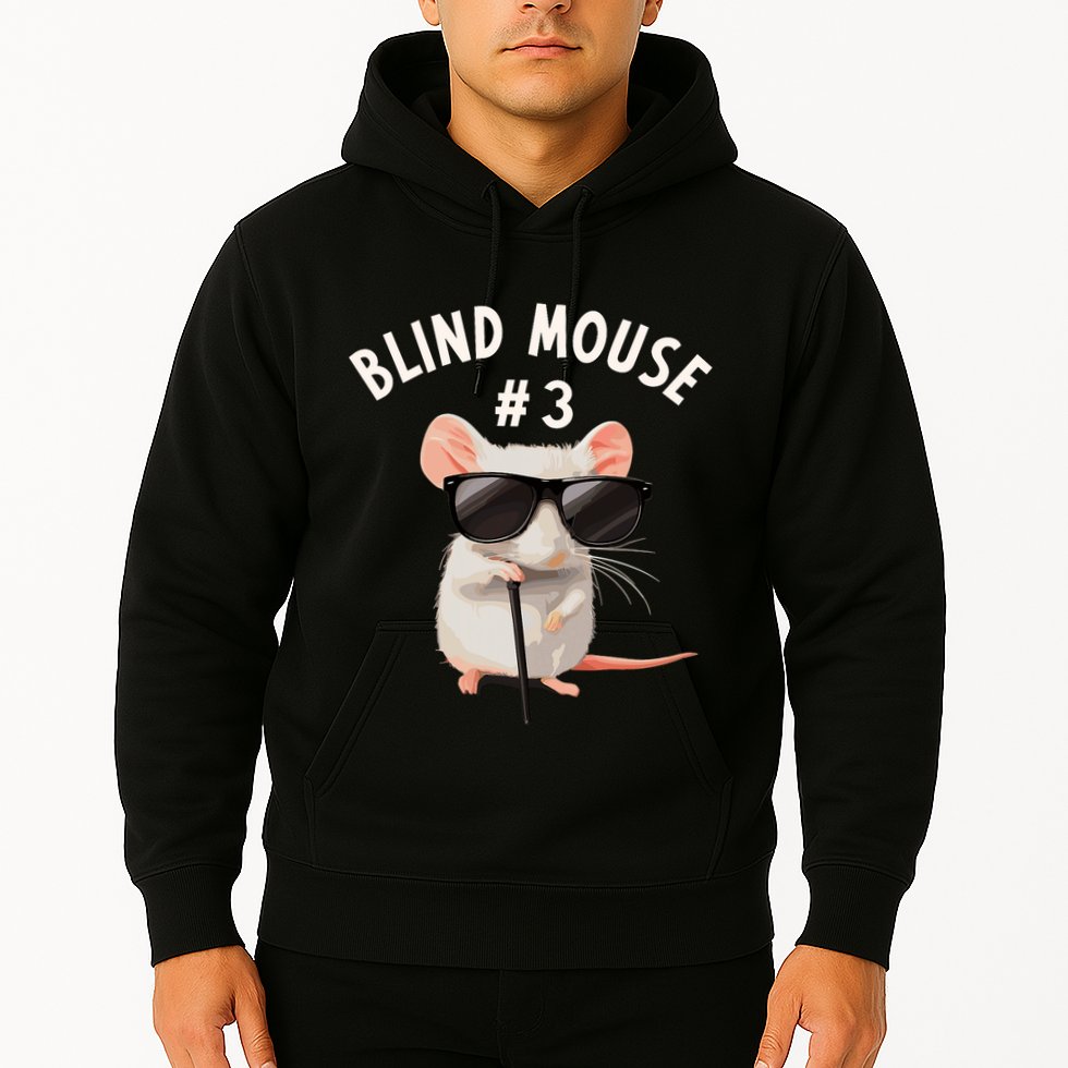 Matching Group Outfit 3 Of 3 Three Blind Mice Costume Hoodie