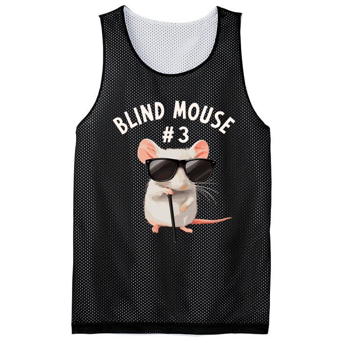 Matching Group Outfit 3 Of 3 Three Blind Mice Costume Mesh Reversible Basketball Jersey Tank