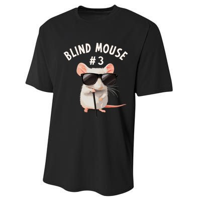 Matching Group Outfit 3 Of 3 Three Blind Mice Costume Performance Sprint T-Shirt