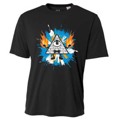 Mountain Gravity Oregon Usa Adventure Awaits Falls Life Eye Cooling Performance Crew T-Shirt