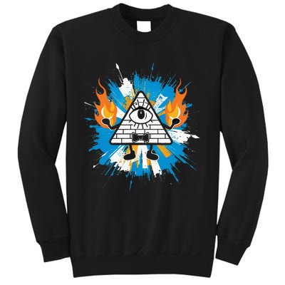 Mountain Gravity Oregon Usa Adventure Awaits Falls Life Eye Sweatshirt