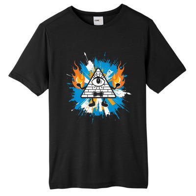 Mountain Gravity Oregon Usa Adventure Awaits Falls Life Eye Tall Fusion ChromaSoft Performance T-Shirt