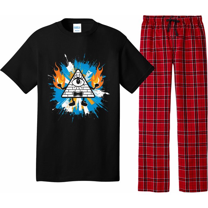 Mountain Gravity Oregon Usa Adventure Awaits Falls Life Eye Pajama Set