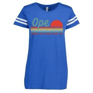 Midwest Gift Ope Just Gonna Sneak Right Past Ya Enza Ladies Jersey Football T-Shirt