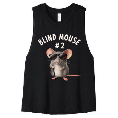 Matching Group Outfit 2 Of 3 Three Blind Mice Costume Women's Racerback Cropped Tank