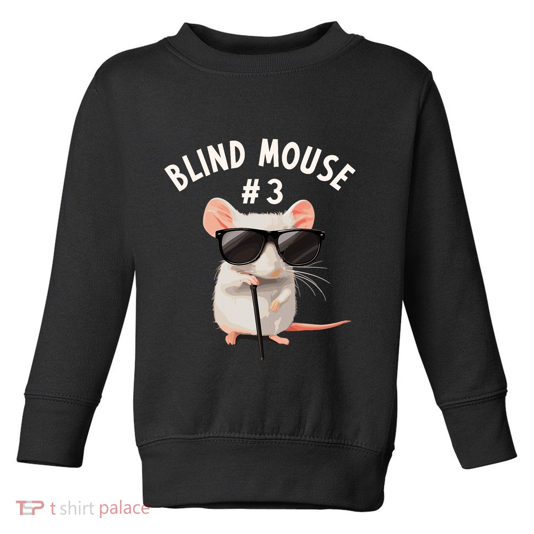 Matching Group Outfit 3 Of 3 Three Blind Mice Costume Toddler Sweatshirt