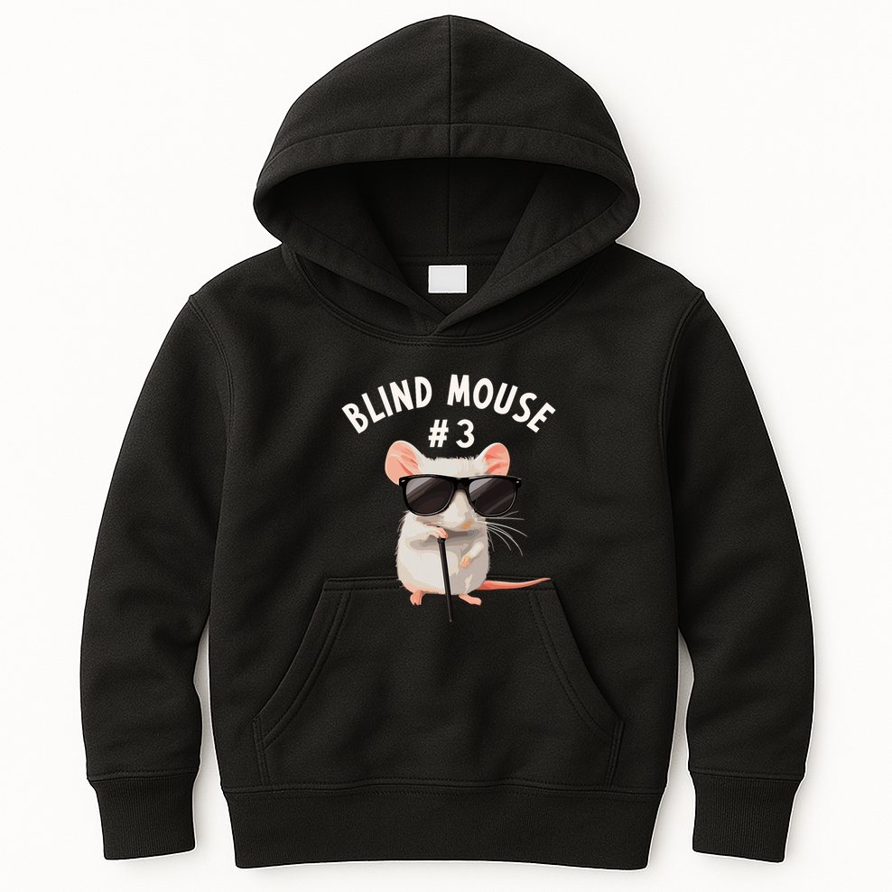 Matching Group Outfit 3 Of 3 Three Blind Mice Costume Kids Hoodie