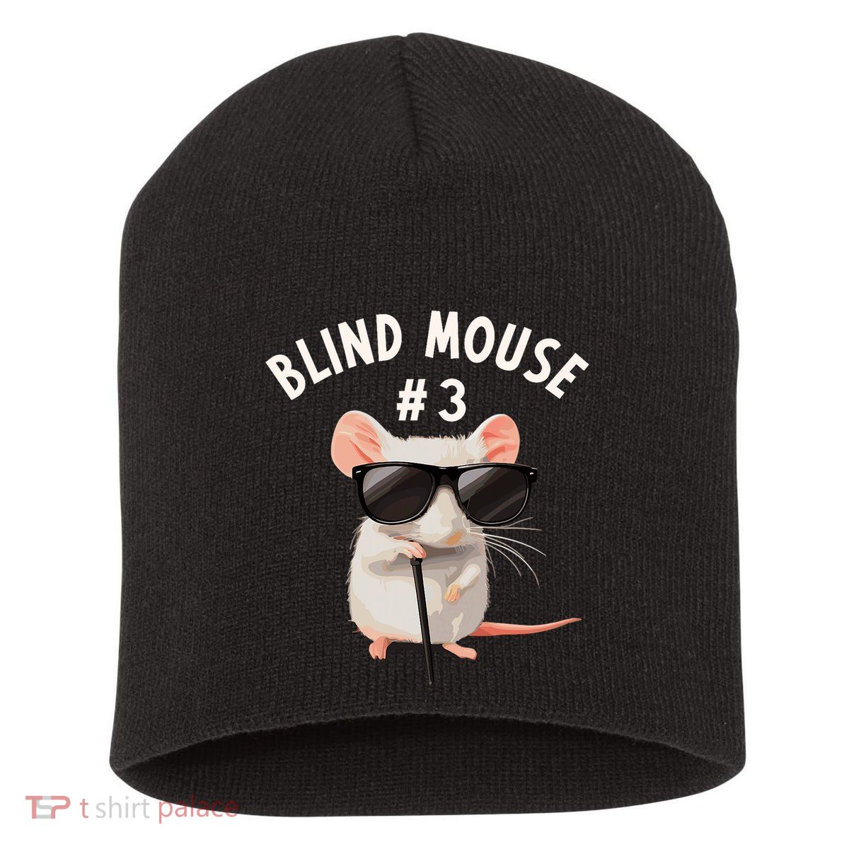 Matching Group Outfit 3 Of 3 Three Blind Mice Costume Short Acrylic Beanie