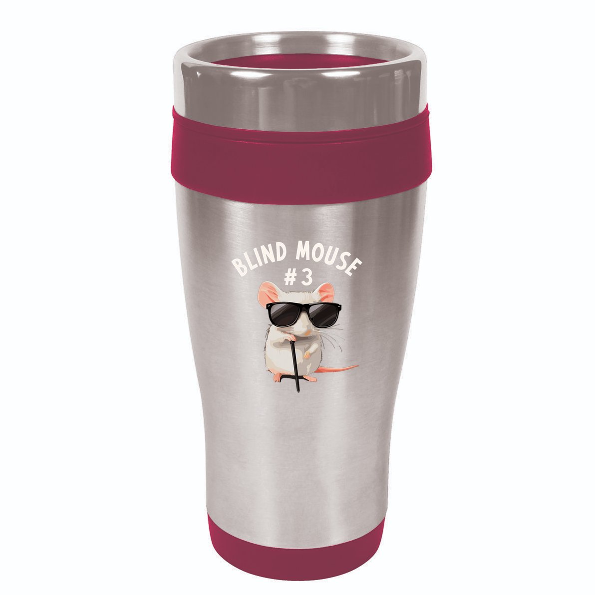 Matching Group Outfit 3 Of 3 Three Blind Mice Costume 16oz Travel Tumbler