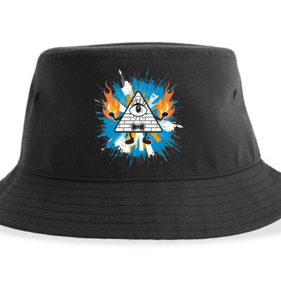 Mountain Gravity Oregon Usa Adventure Awaits Falls Life Eye Sustainable Bucket Hat