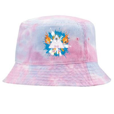 Mountain Gravity Oregon Usa Adventure Awaits Falls Life Eye Tie-Dyed Bucket Hat