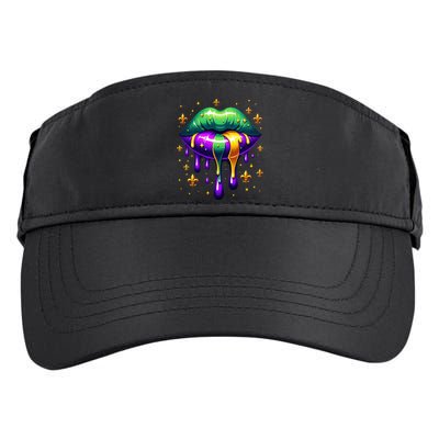 Mardi Gras Outfit Costume Mardi Gras Lips Adult Drive Performance Visor