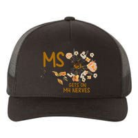 MS Gets On My Nerves Multiple Sclerosis Awareness . Yupoong Adult 5-Panel Trucker Hat
