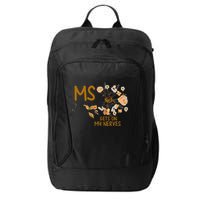 MS Gets On My Nerves Multiple Sclerosis Awareness . City Backpack