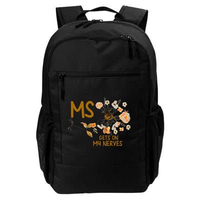 MS Gets On My Nerves Multiple Sclerosis Awareness . Daily Commute Backpack