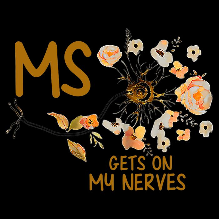 MS Gets On My Nerves Multiple Sclerosis Awareness . Button