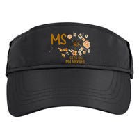 MS Gets On My Nerves Multiple Sclerosis Awareness . Adult Drive Performance Visor