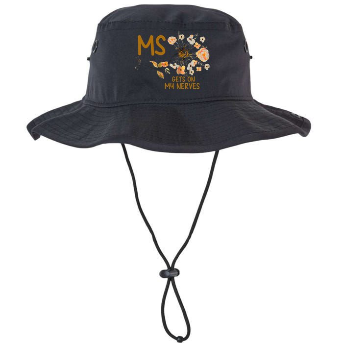 MS Gets On My Nerves Multiple Sclerosis Awareness . Bucket Hat