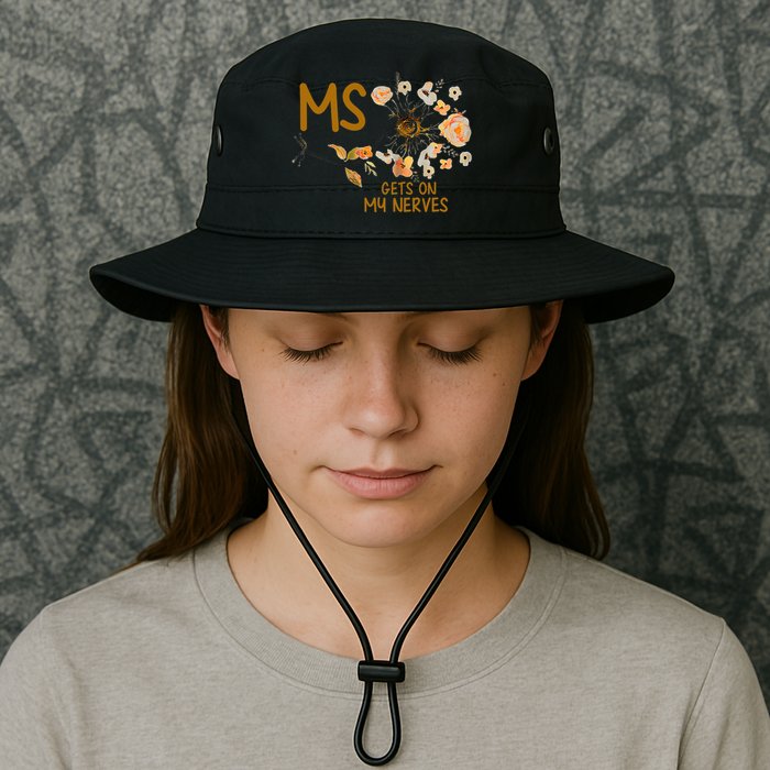 MS Gets On My Nerves Multiple Sclerosis Awareness . Bucket Hat