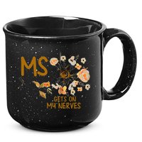 MS Gets On My Nerves Multiple Sclerosis Awareness . 15oz Campfire Ceramic Mug