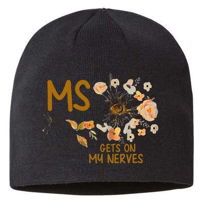MS Gets On My Nerves Multiple Sclerosis Awareness . Sustainable Beanie