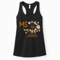 MS Gets On My Nerves Multiple Sclerosis Awareness . Womens Tank Top