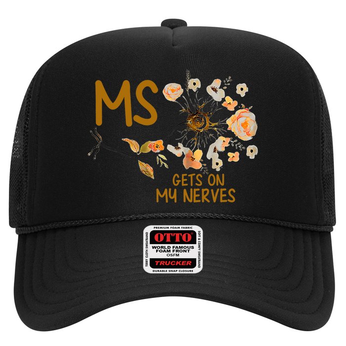 MS Gets On My Nerves Multiple Sclerosis Awareness . Trucker Hat