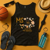 MS Gets On My Nerves Multiple Sclerosis Awareness . Tank Top