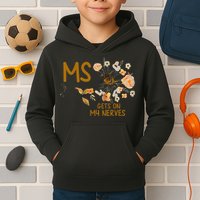 MS Gets On My Nerves Multiple Sclerosis Awareness . Kids Hoodie
