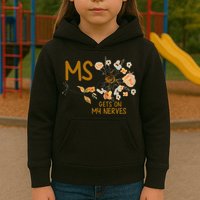 MS Gets On My Nerves Multiple Sclerosis Awareness . Kids Hoodie