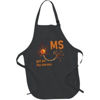 MS Get On My Nerves Neuron Humor Awareness Humor Neurons Apron