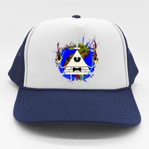 Mountain Gravity Oregon Usa Adventure Awaits Falls Life Eye Trucker Hat