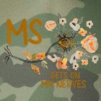 MS Gets On My Nerves Multiple Sclerosis Awareness Legacy Tie Dye Trucker Hat