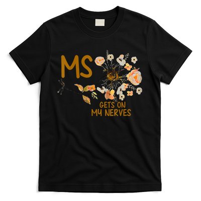 MS Gets On My Nerves Multiple Sclerosis Awareness T-Shirt