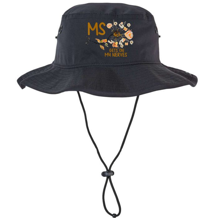 MS Gets On My Nerves Multiple Sclerosis Awareness Bucket Hat