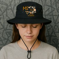MS Gets On My Nerves Multiple Sclerosis Awareness Bucket Hat